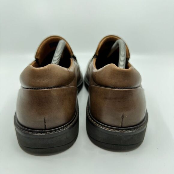 Ecco Holton Mens Size 11 EUR 41 Brown Leather Slip On Dress Loafer Shoes main image 4